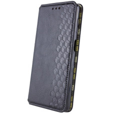 Чохол-книга шкіряний GETMAN Cubic Samsung A17, чорний