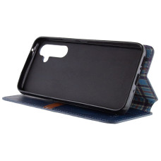 Чохол-книга шкіряний GETMAN Cubic Samsung M34 5G, синій