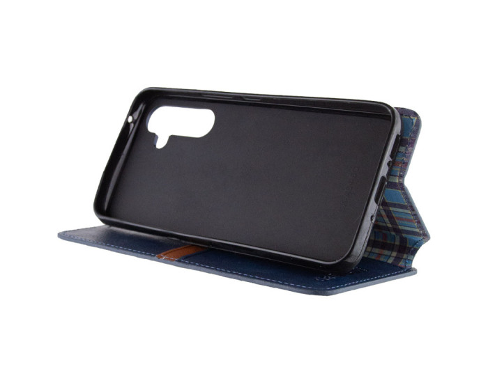 Чохол-книга шкіряний GETMAN Cubic Samsung M34 5G, синій