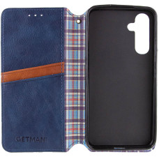 Чохол-книга шкіряний GETMAN Cubic Samsung M34 5G, синій