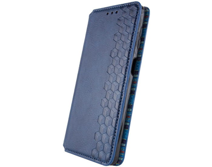 Чохол-книга шкіряний GETMAN Cubic Samsung A27, синій