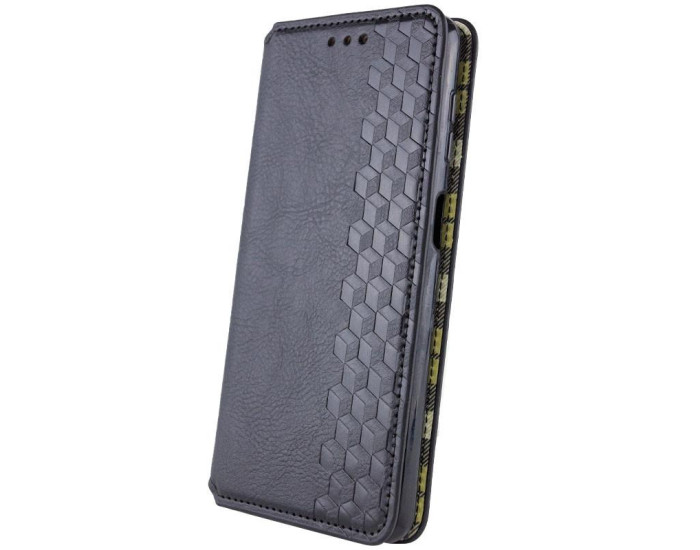 Чехол-книга Кожаный GETMAN Cubic Motorola Moto G56 5G, черный