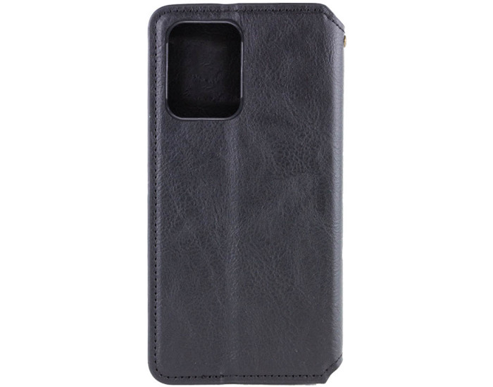 Чехол-книга Кожаный GETMAN Cubic Motorola Moto G17, черный