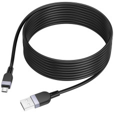 Кабель USB Hoco X109 Energy Silicone USB to Micro (3A/3m) черный
