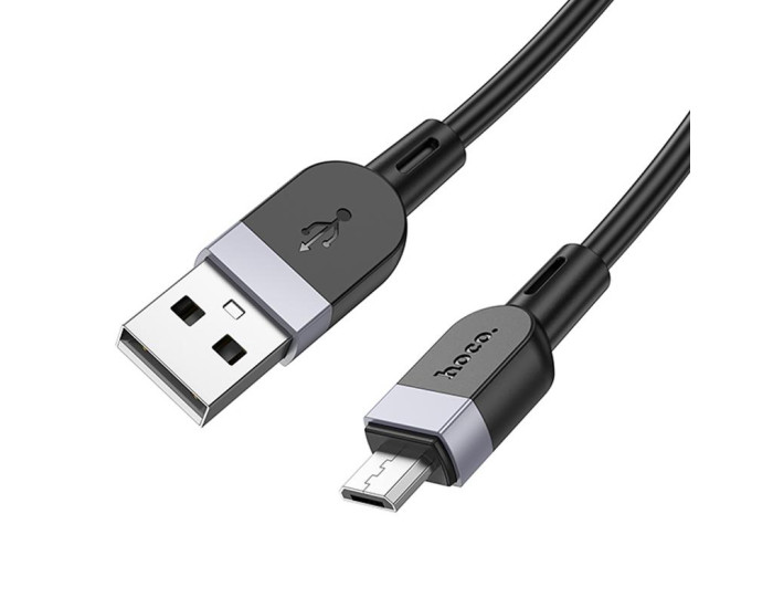 Кабель USB Hoco X109 Energy Silicone USB to Micro (3A/3m) чорний