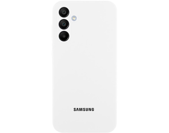 Чохол-силікон Lakshmi Full Camera with Logo Samsung S25, Білий
