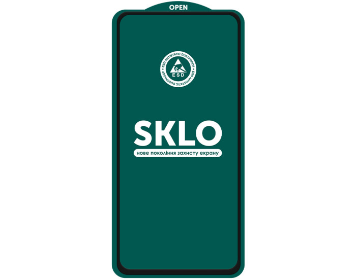 Защитное стекло SKLO Samsung A36 /A37 /A56 /A57 /S25 FE /A27, 5D черное