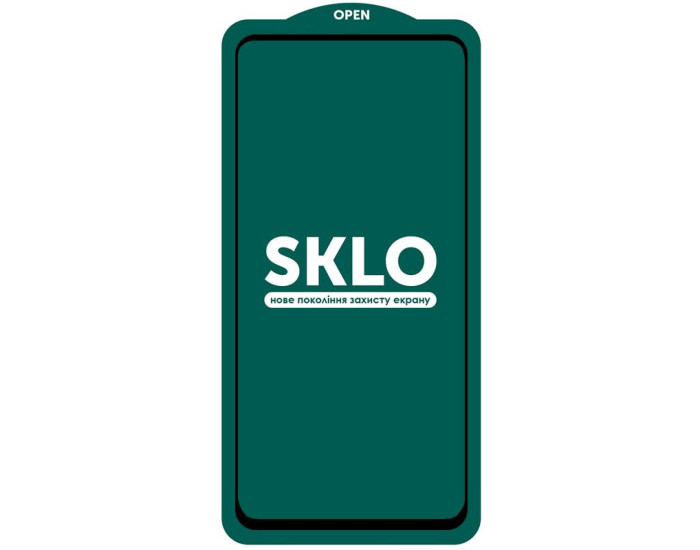 Защитное стекло SKLO Samsung A18 /A17 /A26 /A16, 5D черное