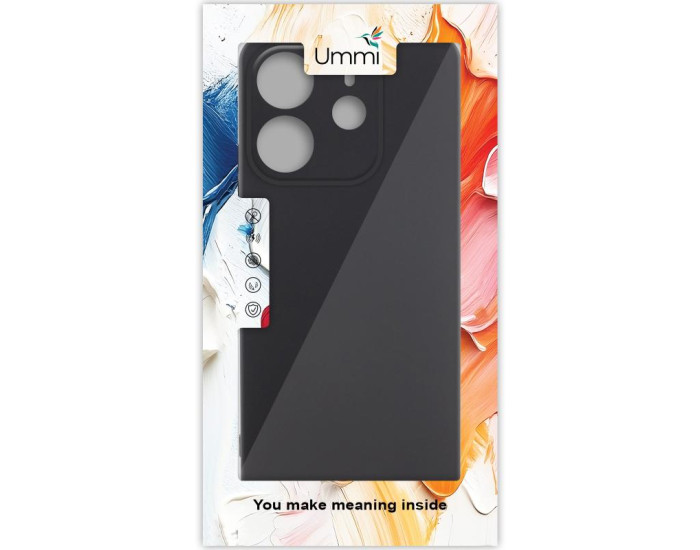 Чохол-силікон Ummi Lakshmi Full Camera Xiaomi Redmi Note 14 4G (Europe) чорний