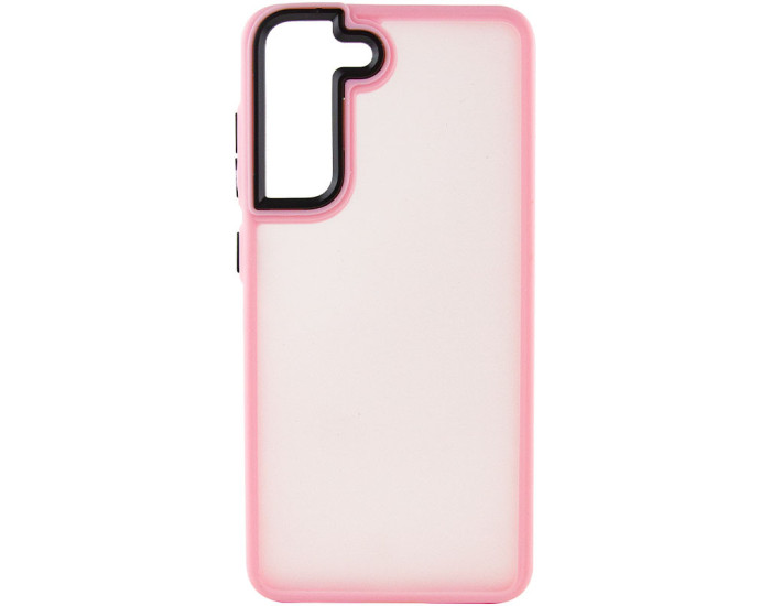 Чехол-силикон Lyon Frosted Samsung S21 FE G990, розовый