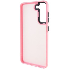 Чехол-силикон Lyon Frosted Samsung S21 FE G990, розовый
