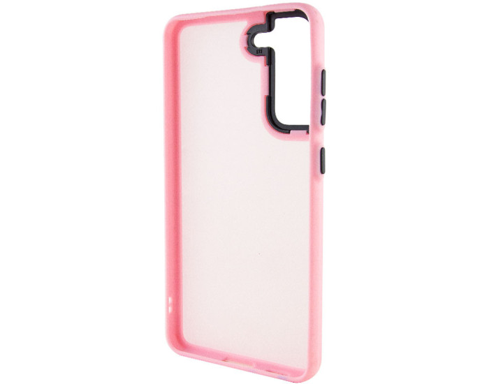 Чехол-силикон Lyon Frosted Samsung S21 FE G990, розовый