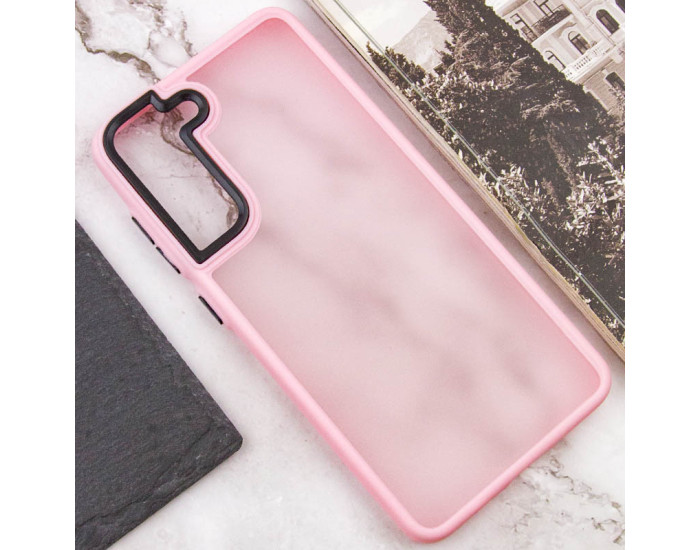 Чехол-силикон Lyon Frosted Samsung S21 FE G990, розовый