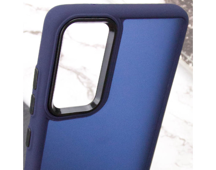 Чехол-силикон Lyon Frosted Samsung S23 FE, Navy blue
