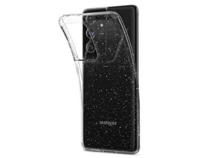 Чехол-силикон Molan Cano Glossy Jelly Case Samsung S23 Ultra, прозрачный