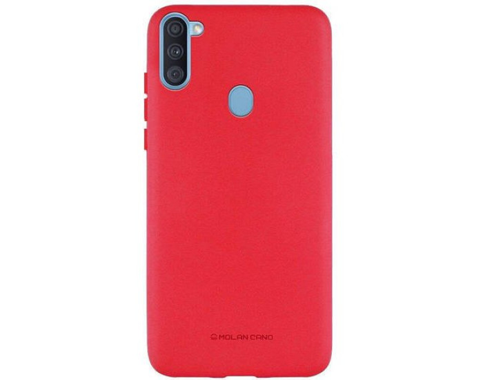 Чехол-силикон Molan Cano Jelly Case Samsung A115 A11, Red