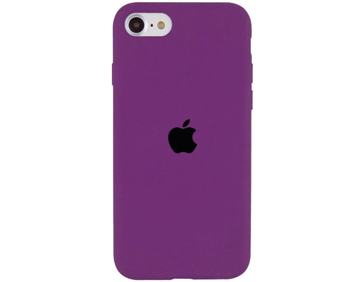 Чохол-силікон оригінал Full Cover Soft Matte iPhone 7 /8 /SE2, Purple