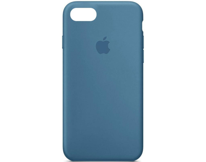 Чохол-силікон оригінал Full Cover Soft Matte iPhone 7 /8 /SE2, Blue cobalt