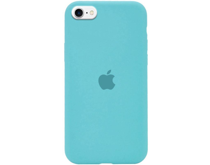 Чохол-силікон оригінал Full Cover Soft Matte iPhone 7 /8 /SE2, Marine green