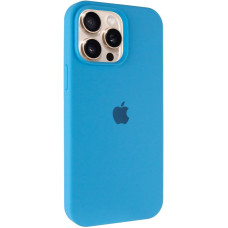 Чохол-силікон оригінал Full Soft Matte iPhone 14 Pro Max, Light blue