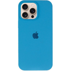 Чехол-силикон оригинал Full Soft Matte iPhone 14 Pro Max, Light blue