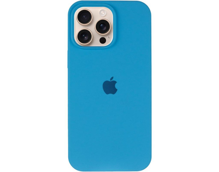 Чохол-силікон оригінал Full Soft Matte iPhone 14 Pro Max, Light blue