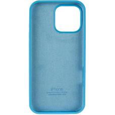 Чехол-силикон оригинал Full Soft Matte iPhone 14 Pro Max, Light blue