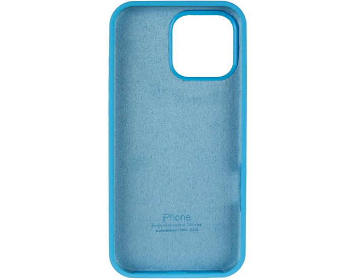 Чохол-силікон оригінал Full Soft Matte iPhone 14 Pro, Light blue