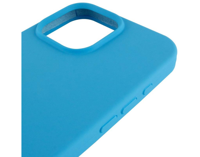Чохол-силікон оригінал Full Soft Matte iPhone 14 Pro, Light blue