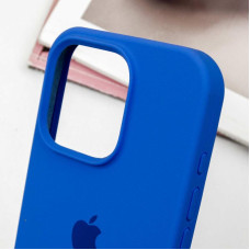 Чехол-силикон оригинал Full Soft Matte iPhone 14 Pro, New lake blue