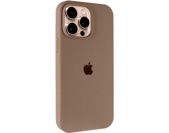 Чохол-силікон оригінал Full Soft Matte iPhone 13 Pro, Brown