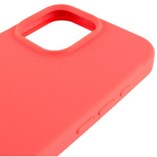 Чехол-силикон оригинал Full Soft Matte iPhone 13 Pro, Watermelon red