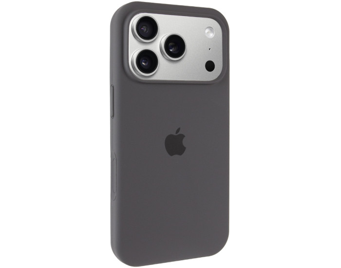 Чехол-силикон оригинал Full Soft Matte with MagSafe iPhone 17 Pro Max, темно-серый