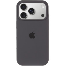 Чехол-силикон оригинал Full Soft Matte with MagSafe iPhone 17 Pro Max, темно-серый