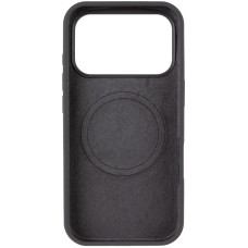 Чехол-силикон оригинал Full Soft Matte with MagSafe iPhone 17 Pro Max, темно-серый