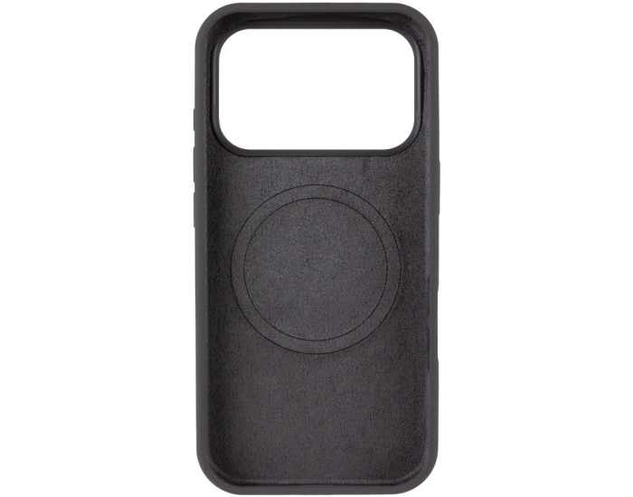 Чехол-силикон оригинал Full Soft Matte with MagSafe iPhone 17 Pro Max, темно-серый