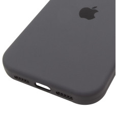 Чехол-силикон оригинал Full Soft Matte with MagSafe iPhone 17 Pro Max, темно-серый