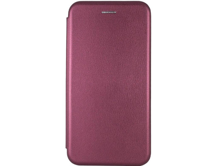 Чохол-книга шкіряний Classy Xiaomi Redmi Note 15 Pro 5G, Бордовий
