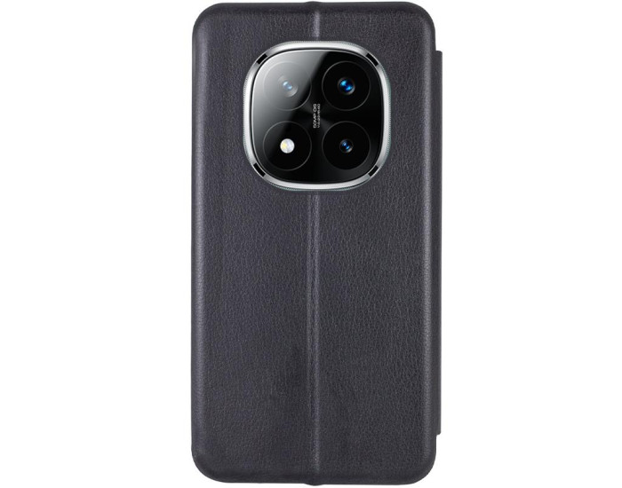 Чохол-книга шкіряний Classy Xiaomi Redmi Note 15 Pro 5G, чорний
