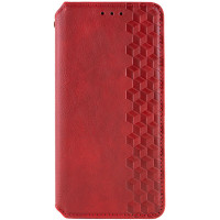 Чохол-книга шкіряний GETMAN Cubic Xiaomi Redmi Note 15 Pro 5G, червоний