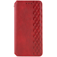 Чохол-книга шкіряний GETMAN Cubic Xiaomi Redmi Note 15 Pro 5G, червоний