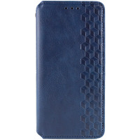 Чехол-книга Кожаный GETMAN Cubic Xiaomi Redmi Note 15 Pro 5G, синий
