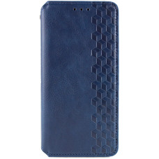 Чохол-книга шкіряний GETMAN Cubic Xiaomi Redmi Note 15 Pro 5G, синій