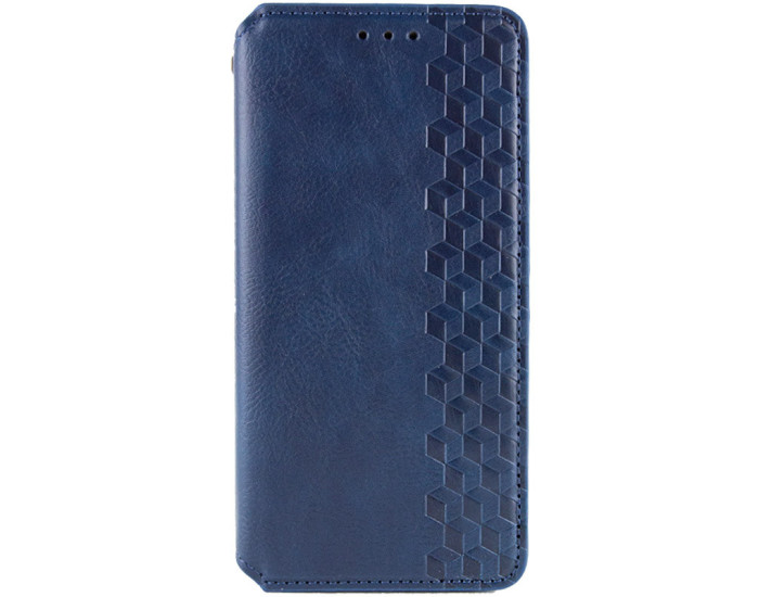 Чохол-книга шкіряний GETMAN Cubic Xiaomi Redmi Note 15 Pro 5G, синій