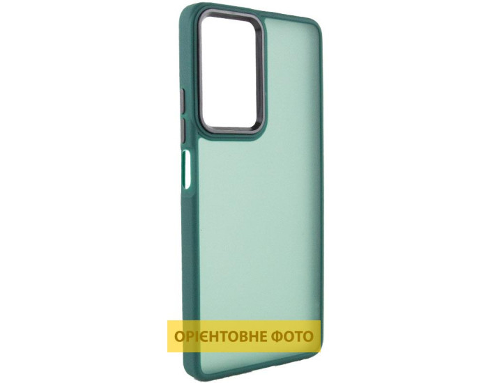 Чохол-силікон TPU+PC Lyon Frosted Infinix Hot 60i /Hot 60, Зелений