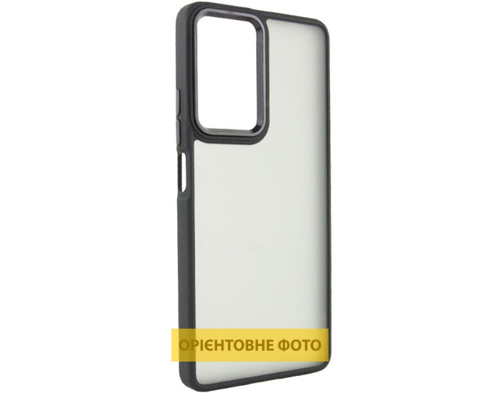 Чохол-силікон TPU+PC Lyon Frosted Infinix Hot 60i /Hot 60, чорний