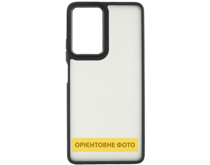 Чохол-силікон TPU+PC Lyon Frosted Infinix Hot 60i /Hot 60, чорний