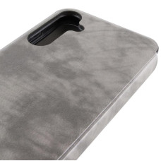Чехол-книга Кожаный Belora Samsung A25 5G, Gray