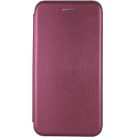 Чехол-книга Кожаный Classy Motorola G15 Power /G17 Power, бордовый