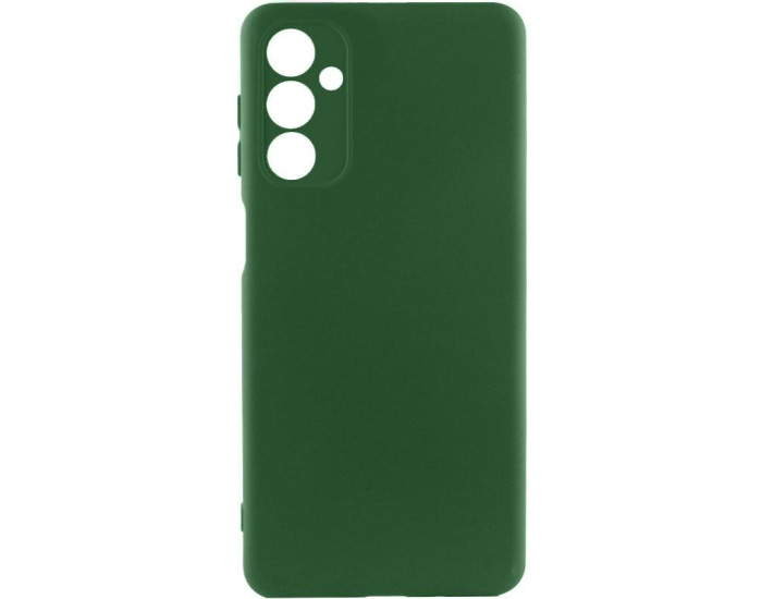 Чохол-силікон Getman Liquid Silk Full Camera Infinix Hot 60i /60, Темно-Зелений